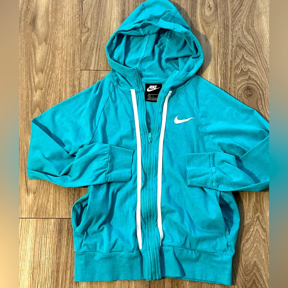 Girls youth large Nike full zip slim fit pullover